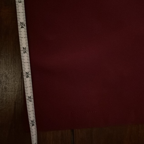 Willit, women’s XL, Maroon/burgundy color, elastic waist, drawstring, knit pants - Picture 7 of 10